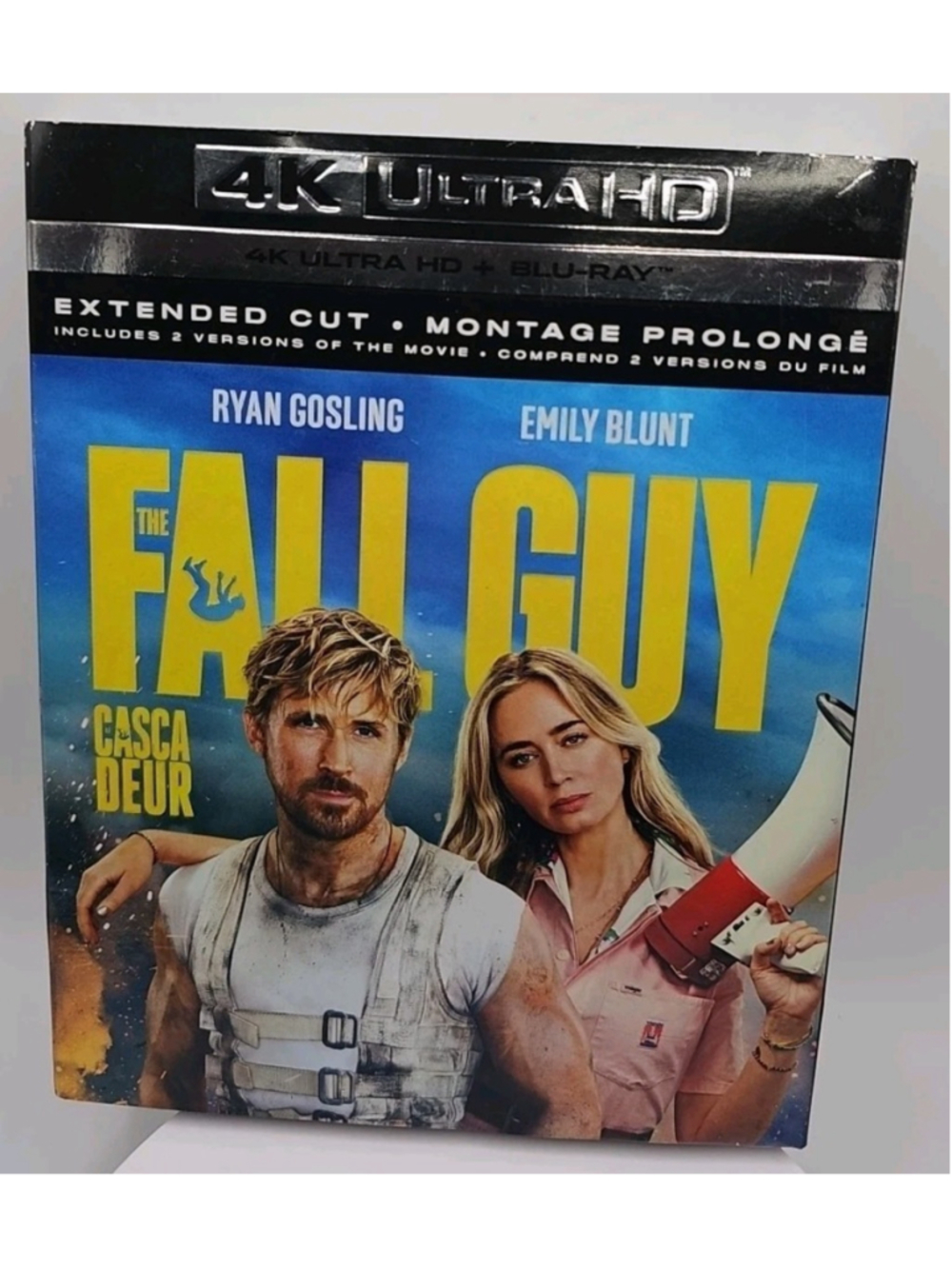 The Fall Guy (4K Ultra HD + Blu-Ray) New Sealed With Slipcover R Gosling E Blunt